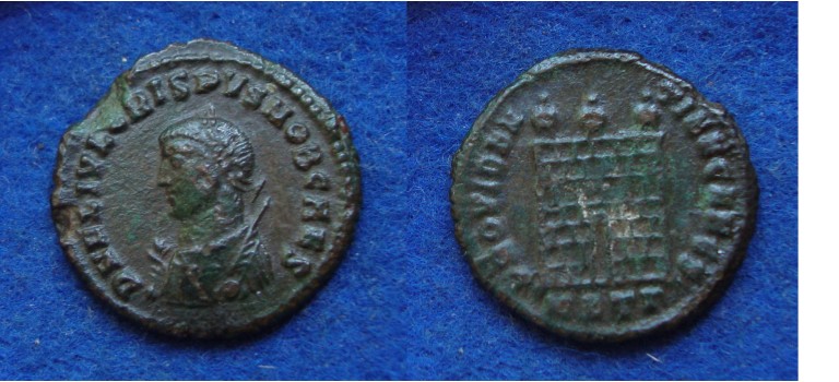 CRISPUS - CAMPGATE  Heraclea zeldzaam (JUN1821)