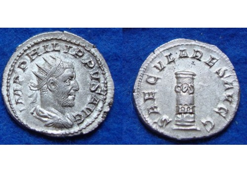 Philippus I - Antoninianus seculare spelen Prachtig (JUN1824)