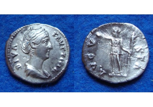 Faustina I - CERES denarius (JUN1825)