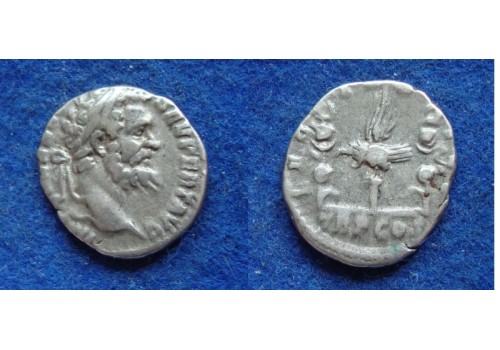 Septimius Severus - Legioendenarius LEG I schaars! (JUN1838)