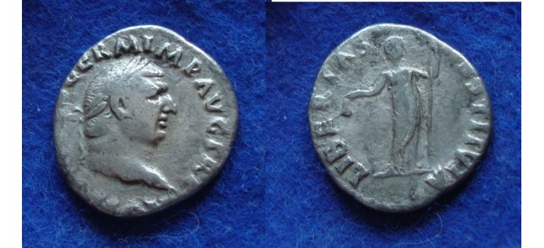 Vitellius - denarius LIBERTAS rare (JUN1835)