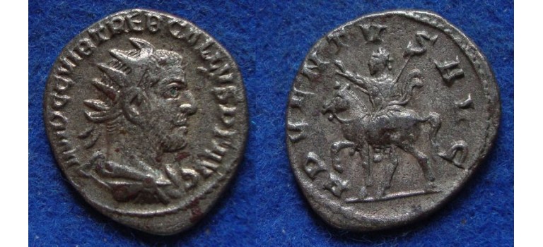 Trebonianus Gallus - antoninian ADVENTVS scarce! (O1818)