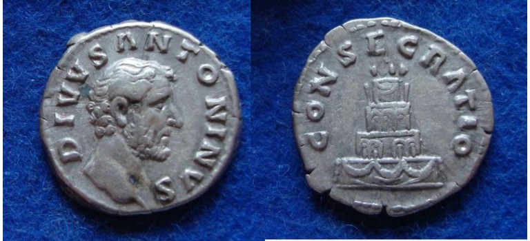 Antoninus Pius - Brandstapel! (O1829)