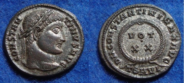 Constantijn de Grote - VOT XX Thessalonica verzilverd prachtig! (S1826)