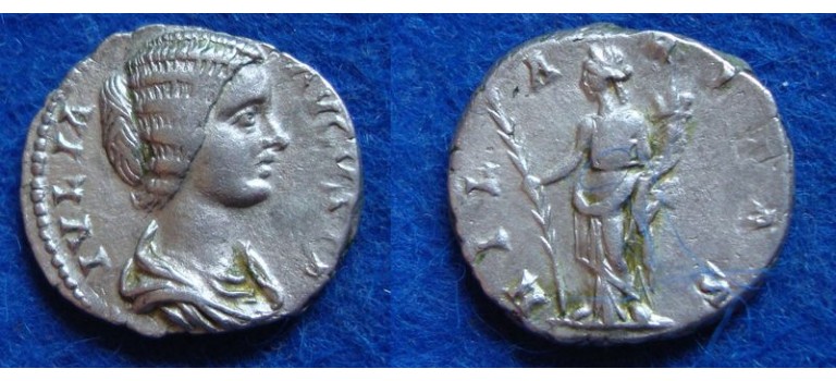 Julia Domna -HILARITAS denarius scarce (S1840)