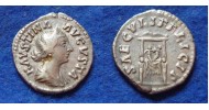 Faustina jr - denarius Annius Verus en Commodus (Au1801)