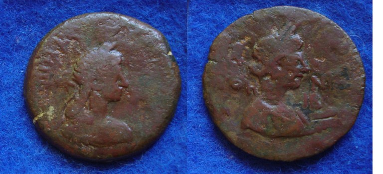 Agrippina II - sister of Caligula, wife of Claudius, mother of Nero  very rare (JUL1805)