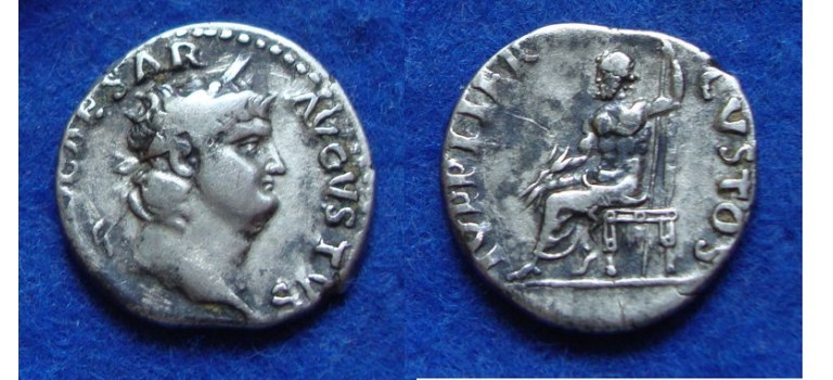 Nero - denarius Jupiter R! (JUL1807)