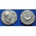Hadrian  - denarius crescent and 7 stars !!!!!! (AU1823)