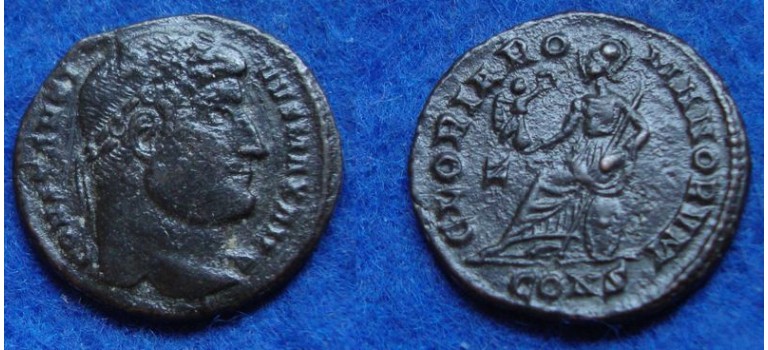 Constantine- Gloria Romanorum RARE REVERSE! (AU1834)