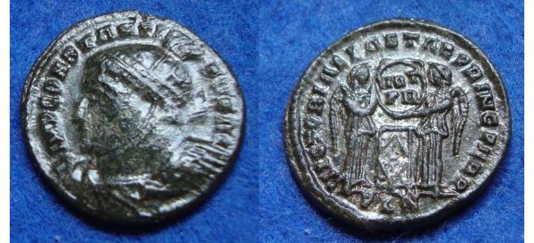 Constantine - Victories next to altar LONDON rare!  (AU1836)