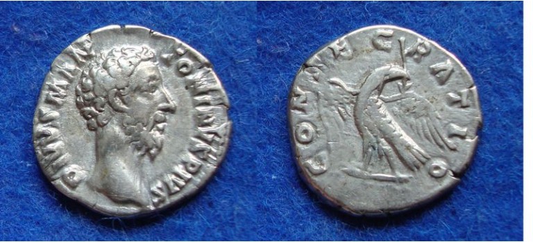 Marcus Aurelius- DIVUS with Eagle! SCARCE (JA1701)