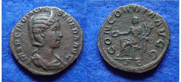 Otacilia Severa - Concordia sestertius (Au1808)