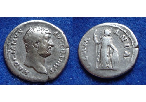 Hadrianus  - GERMANIA schaars! (JA1819)