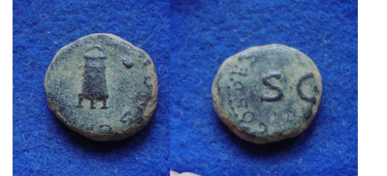 Claudius - Quadrans modius (MA1831)