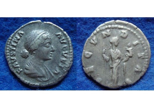 Faustina jr - FECUNDITAS denarius (S1912) Faustina jr - FECUNDITAS denarius (S1912)