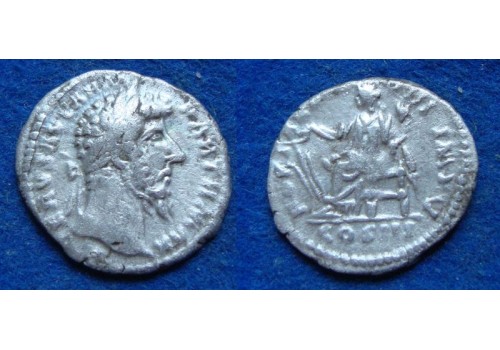 Lucius Verus - Fortuna denarius (s1952)
