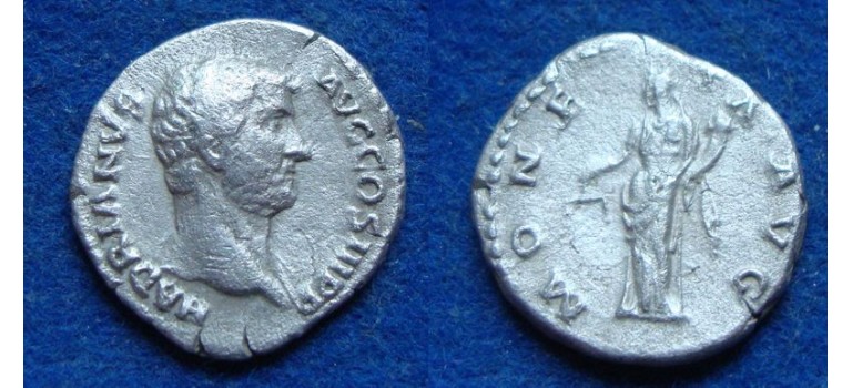 Hadrianus  - MONETA denarius (S1953)