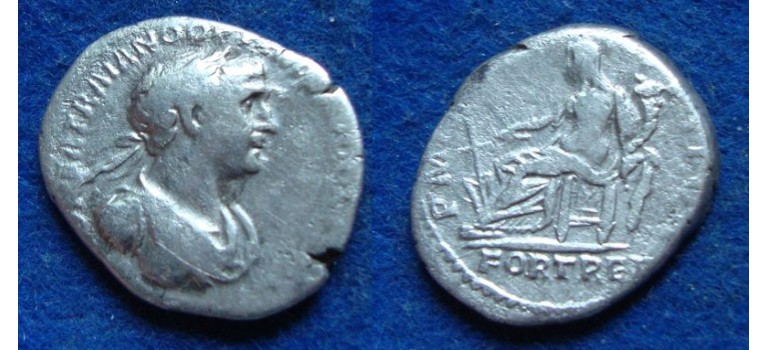 Trajan - FORT RED nice bust type! (s1955)