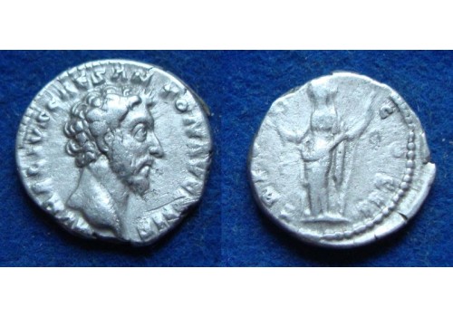 Marcus Aurelius- denarius FELICITAS niet in RIC mooie kop! (S1957) Marcus Aurelius- denarius FELICITAS niet in RIC mooie kop! (S1957)