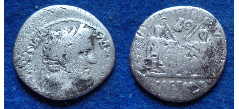 Augustus -denarius Caius en Lucius (S1971)
