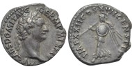Domitianus - Winged Minerva interesting!! (au1729)