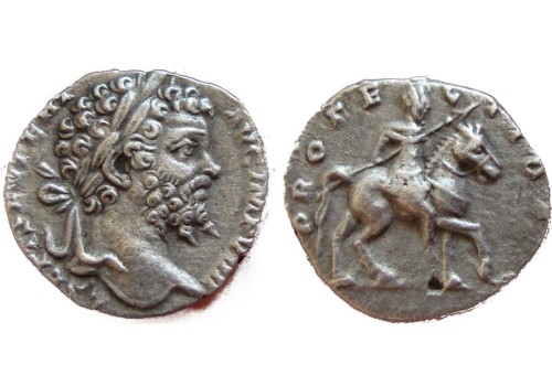 Septimius Severus - Keizer op paard PROFECTIO schaars (S1711)
