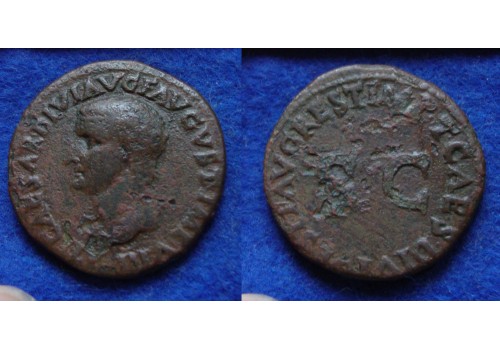 Tiberius -  AS zeldzaam! (D1719)