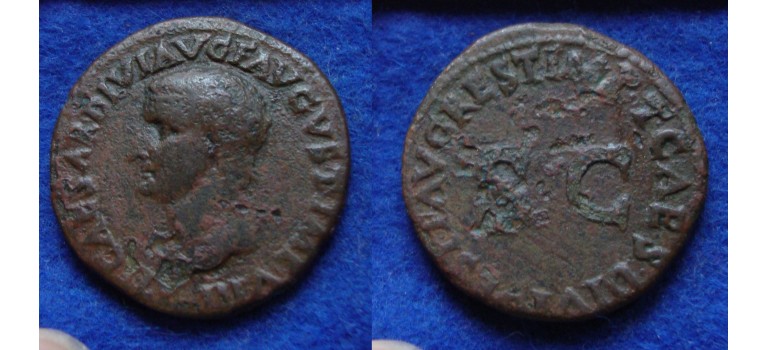 Tiberius - AS rare (D1719)