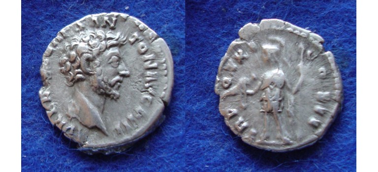 Marcus Aurelius - VIRTVS nice portrait (D1729)