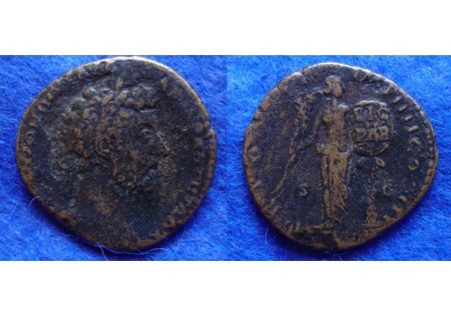 Marcus Aurelius- AS overwinning op de Parthen, schaars (D1736)