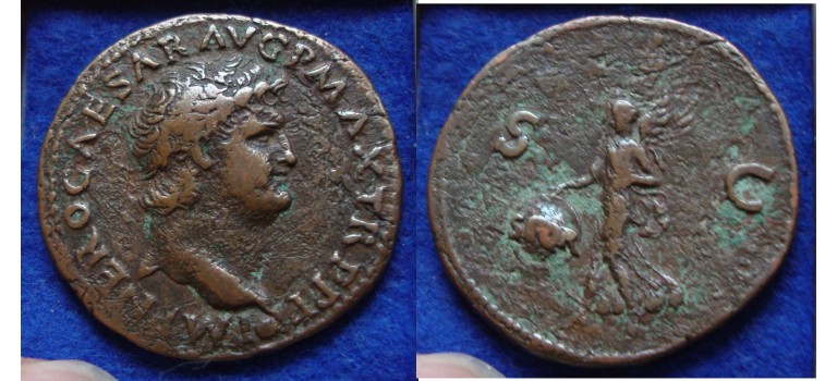 Nero -  Victoria VERY FINE! (D1718)