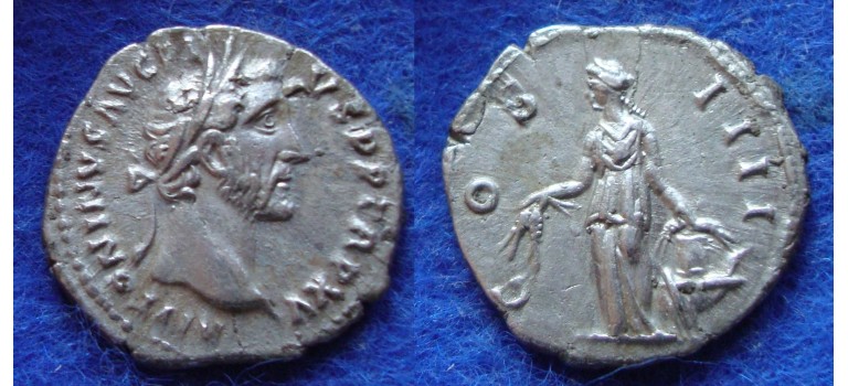 Antoninus Pius - Annona extremely fine! (D1727)