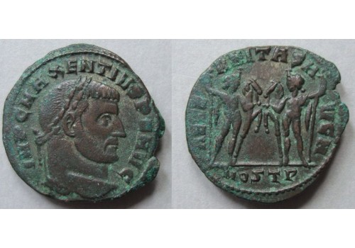 Maxentius - Castor and Pollux (S2086)