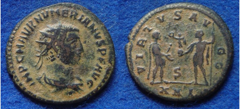 Numerianus als CAESAR - VIRTVS AVGG  (O1733)
