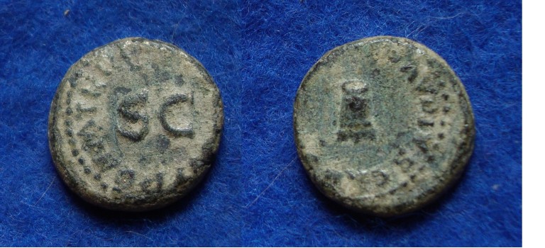 Claudius - Quadrans modius (N1707)