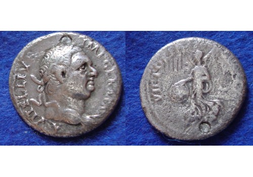 Vitellius - denarius VICTORIA zeldzaam! (N1702)