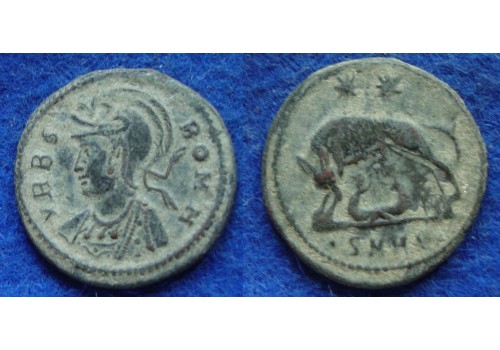 Constantinopolis - Remus en Romulus en Wolvin Heraclea zeldzaam! (O1704)
