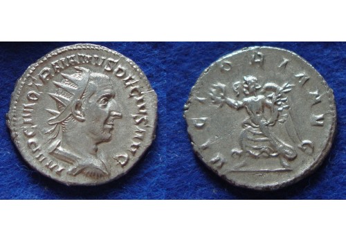 Trajan Decius - VICTORIA prachtig! (O1719)
