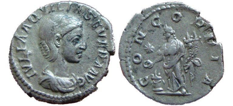 Aquilia Severa - Concordia zeldzaam! (S1721)