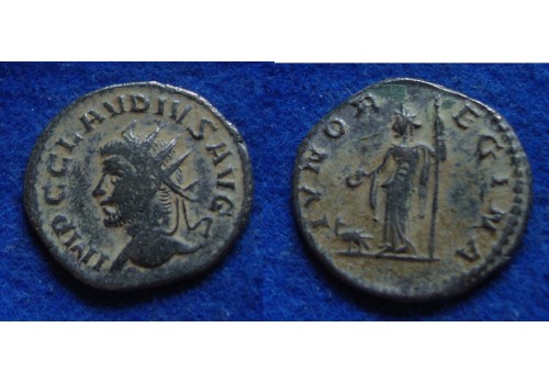 Claudius II - IVNO REGINA buste naar links (S1724)