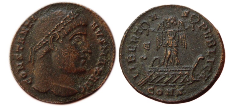Constantine - LIBERTAS PVBLICA rare reverse (S1705)