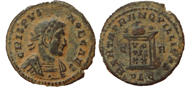 CRISPUS - BEATA TRANQVILLITAS! LYONS  very rare (S1704)