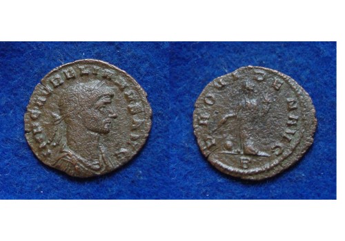 Aurelianus -  denarius PROVIDENTIA zeldzaam! (S1727)