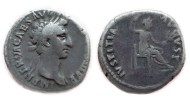 Nerva - denarius IVSTITIA  (AU1740)
