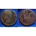 Augustus -  Divus Augustus Dupondius met keerzijde LIVIA geslagen onder Tiberius  (AU1903)