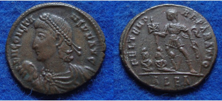Constantius II - Fel Temp 2 barbarians ALEXANDRIA (JUL1705)