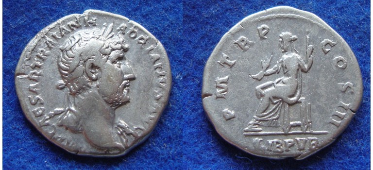 Hadrian  - LIBERTAS denarius! (JUL1725)