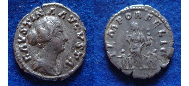 Faustina jr -TEMPOR FELIC six children of Faustina Interesting! (JUL1701)