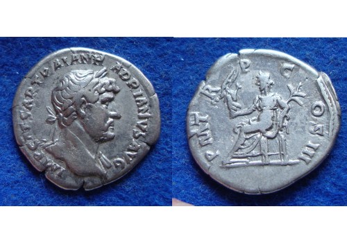 Hadrianus  -  PAX met victoria! (Au1704)